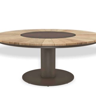20 - CRGR 07 a 10 - MESA DE JANTAR CARRETEL COM TPO GIRASSOL