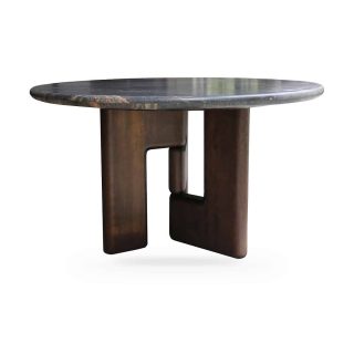 MESA DE JANTAR DOBRAS REDONDA
