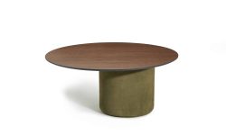 Mesa ILHA redonda deslocada