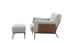 Poltrona KEEP e pufe