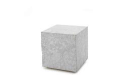 Pufe mesa VAGALUME branco diagonal