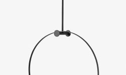 argola coat hanger - black (2)