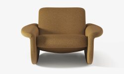 canoa lounge chair - caramel (1)