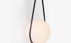 corda wall lamp - black (2)