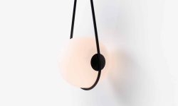 corda wall lamp - black (3)