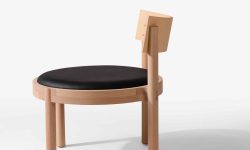 gravata lounge chair - bleached tauari - black (3)