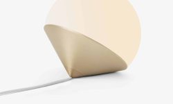 tombo lamp - brass (2-on)