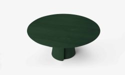 volta coffee table L - leaf green (2)