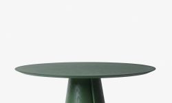 volta dining table 120 - leaf green (1)