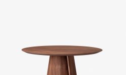 volta dining table 90 - walnut (1)