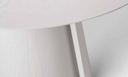 volta dining table 90 - white (2)