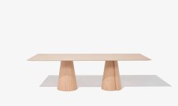volta rectangular dining table 260 - oak (1)